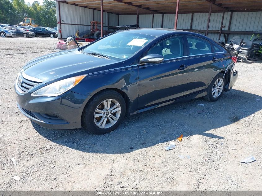 2014 HYUNDAI SONATA GLS - 5NPEB4AC0EH911648