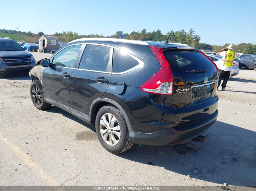 2013 HONDA CR-V EX-L - 5J6RM4H78DL057663