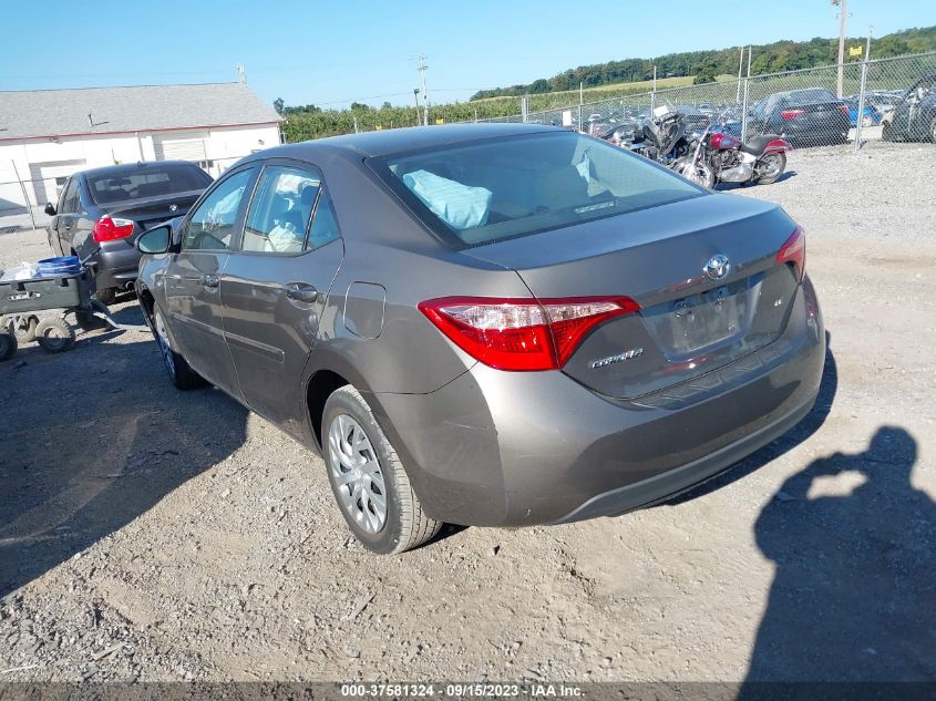 2019 TOYOTA COROLLA L/LE/SE/XLE/XSE - 2T1BURHE0KC129186