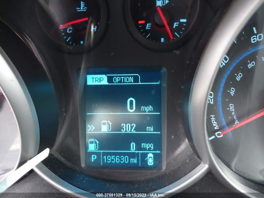 2014 CHEVROLET CRUZE 2LT - 1G1PE5SB2E7408549