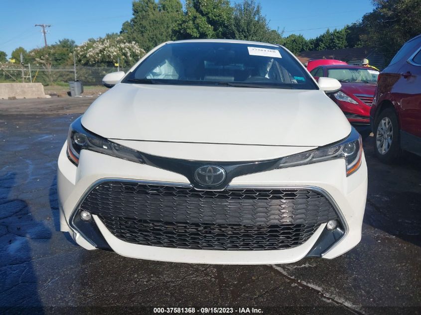 2019 TOYOTA COROLLA HATCHBACK SE/XSE JTNK4RBE1K3066354