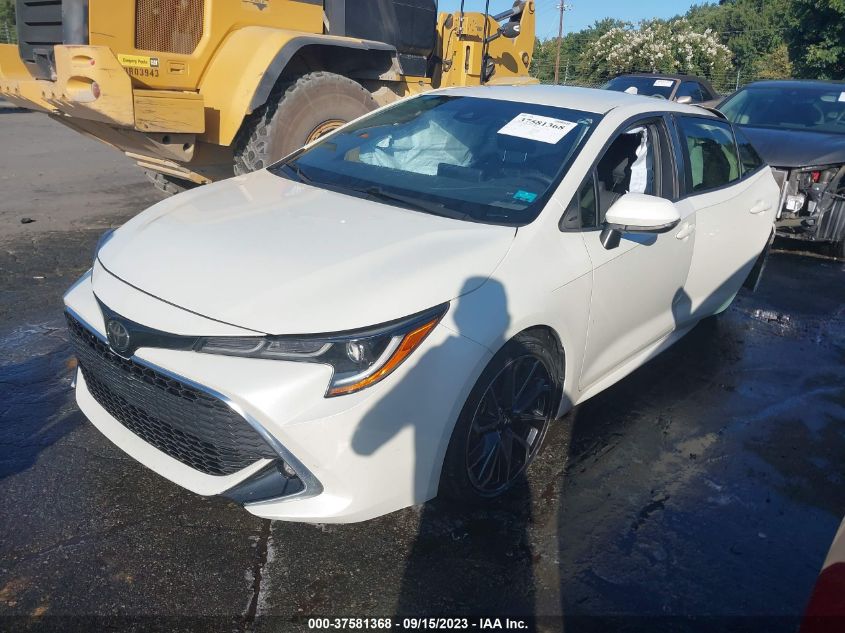 2019 TOYOTA COROLLA HATCHBACK SE/XSE JTNK4RBE1K3066354