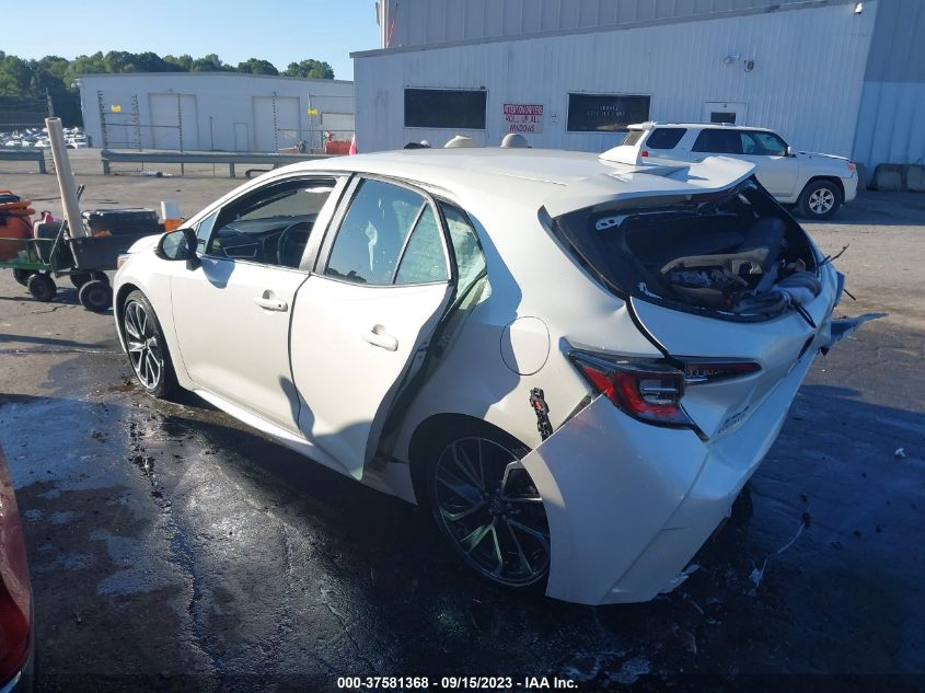 2019 TOYOTA COROLLA HATCHBACK SE/XSE JTNK4RBE1K3066354