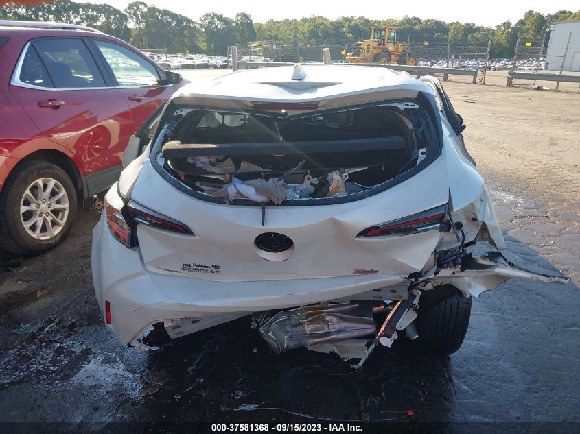 2019 TOYOTA COROLLA HATCHBACK SE/XSE JTNK4RBE1K3066354