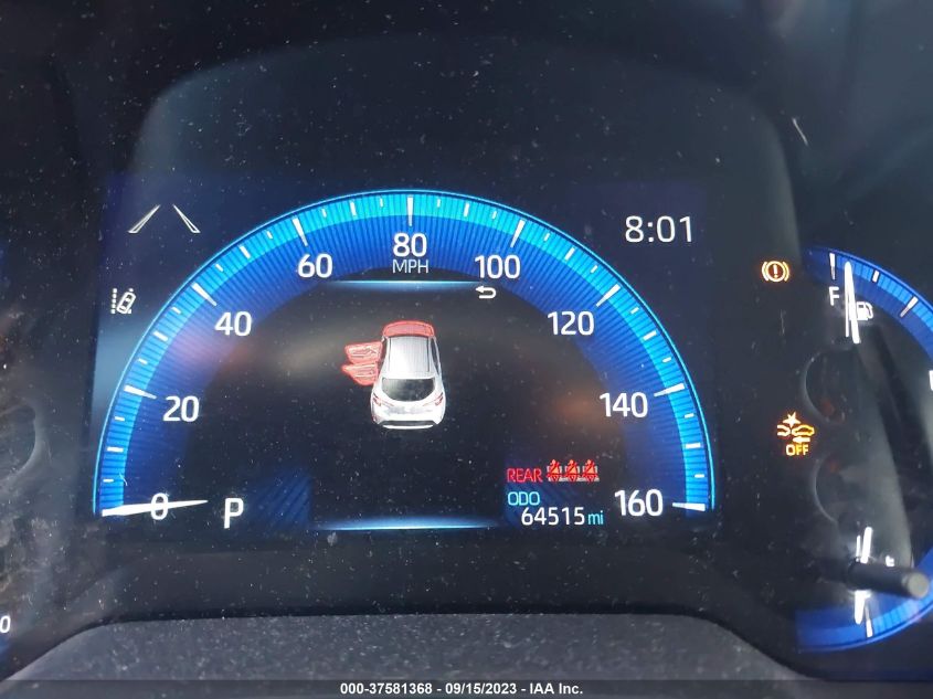 2019 TOYOTA COROLLA HATCHBACK SE/XSE JTNK4RBE1K3066354