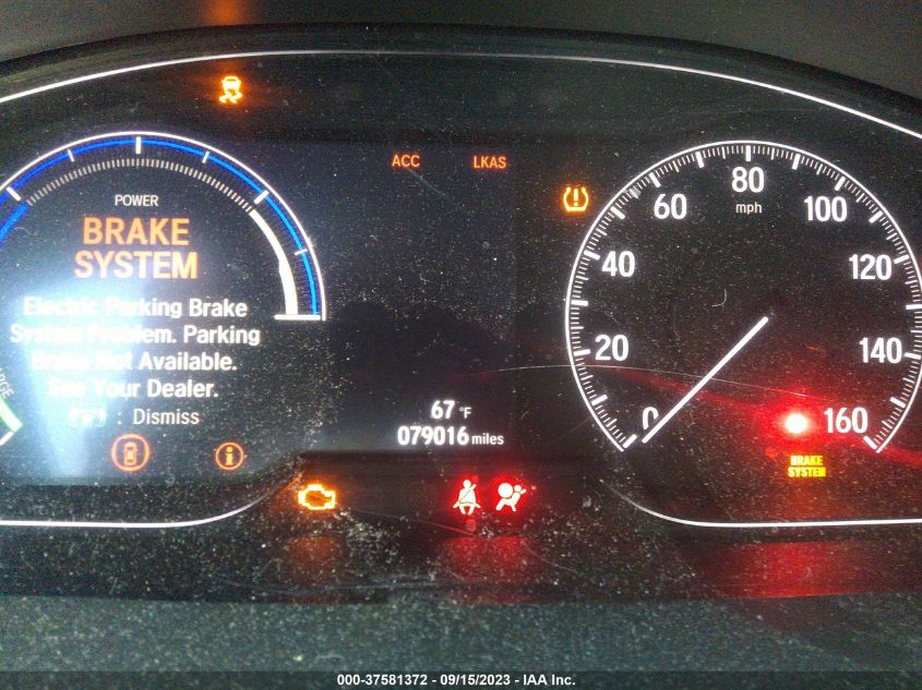 2019 HONDA INSIGHT TOURING - 19XZE4F9XKE015606