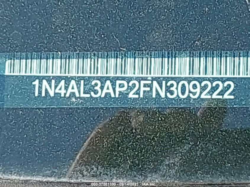 2015 NISSAN ALTIMA 2.5 S - 1N4AL3AP2FN309222