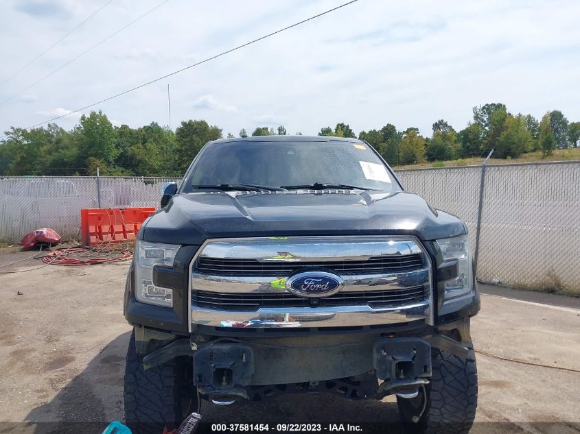 2016 FORD F-150 XLT/XL/LARIAT/PLATINUM - 1FTEW1EF0GFD12589