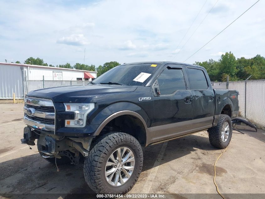 2016 FORD F-150 XLT/XL/LARIAT/PLATINUM - 1FTEW1EF0GFD12589