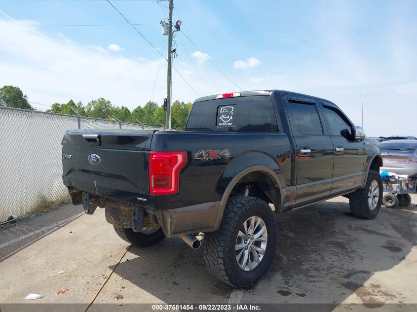 2016 FORD F-150 XLT/XL/LARIAT/PLATINUM - 1FTEW1EF0GFD12589