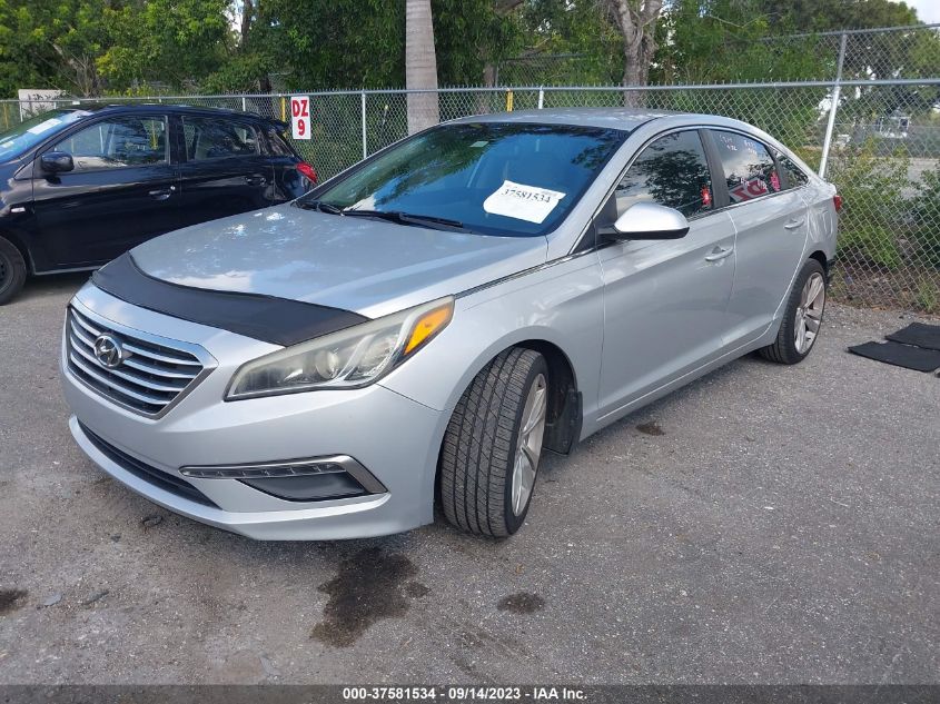 2015 HYUNDAI SONATA SE - 5NPE24AF6FH258030