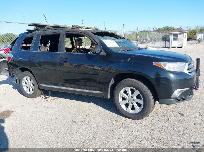 2013 TOYOTA HIGHLANDER - 5TDBK3EH4DS274551