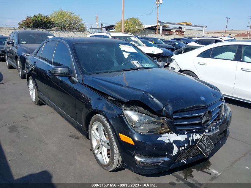 2014 MERCEDES-BENZ C-CLASS C 250 - WDDGF4HB1ER303016