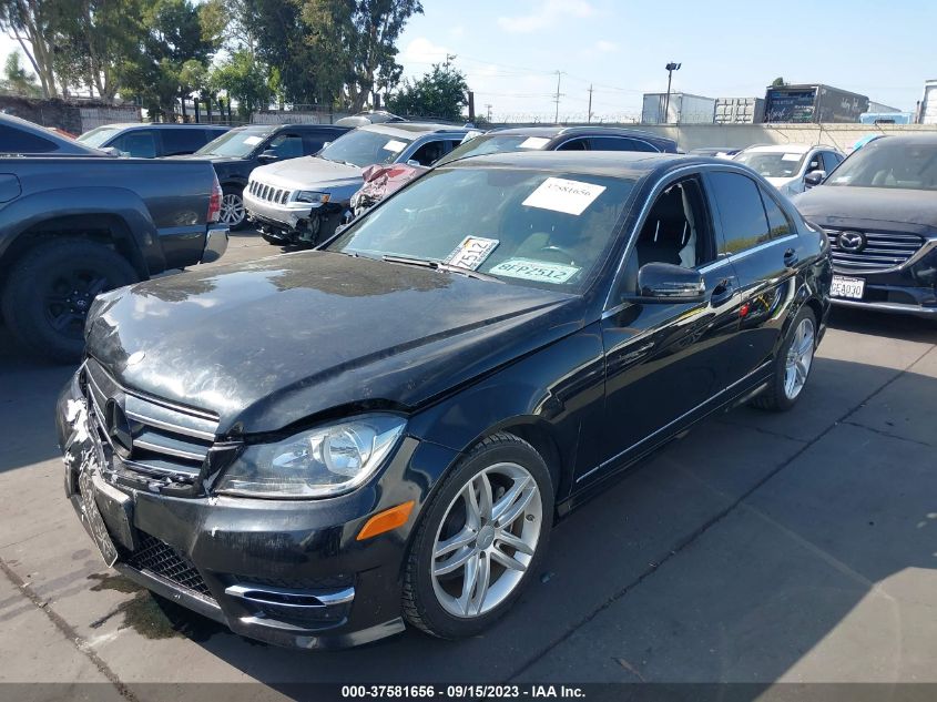2014 MERCEDES-BENZ C-CLASS C 250 - WDDGF4HB1ER303016