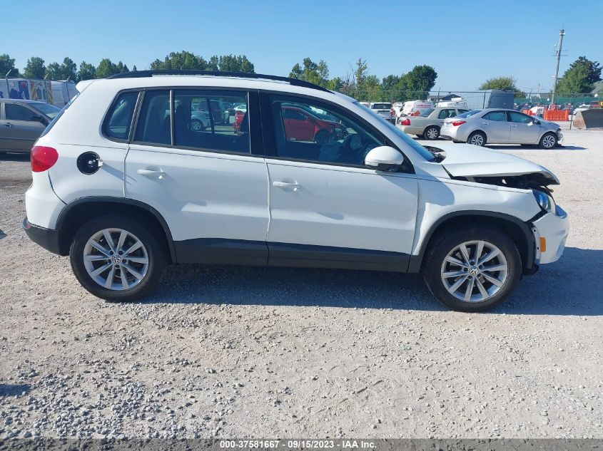 2017 VOLKSWAGEN TIGUAN - WVGBV7AX2HK054328