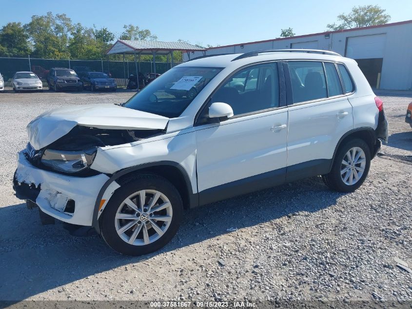 2017 VOLKSWAGEN TIGUAN - WVGBV7AX2HK054328