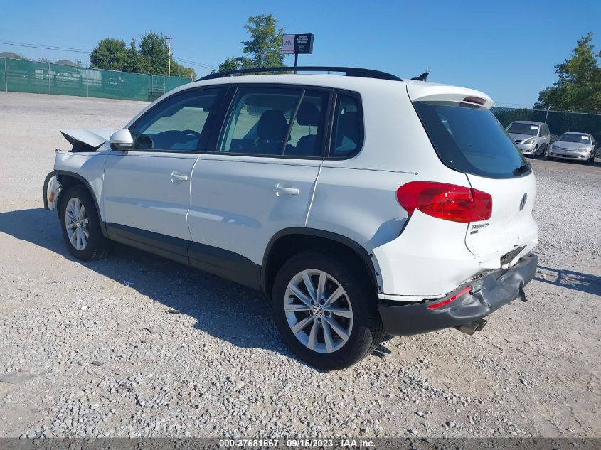 2017 VOLKSWAGEN TIGUAN - WVGBV7AX2HK054328