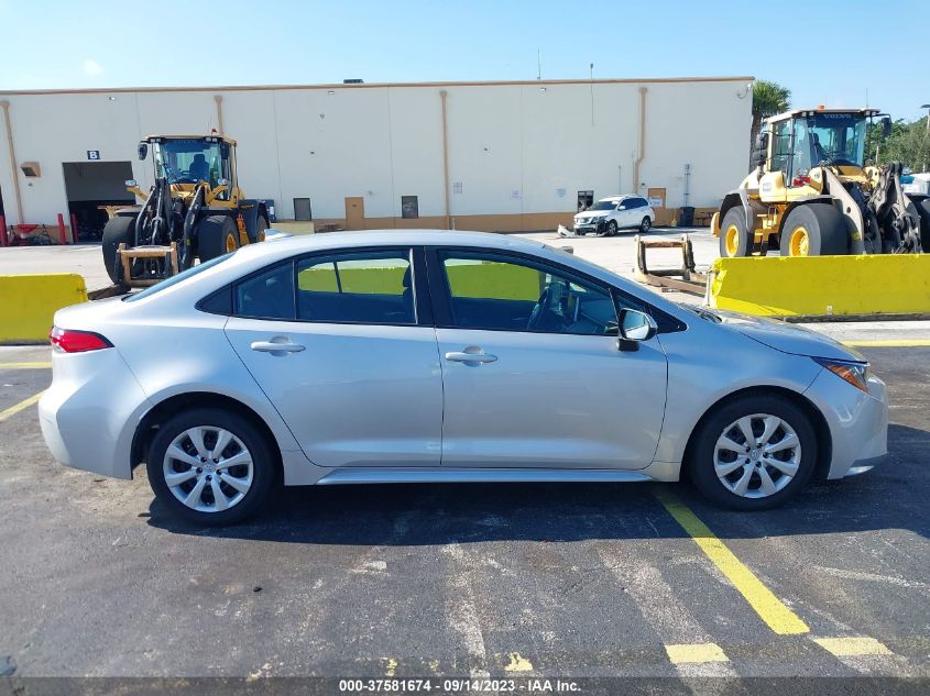 2021 TOYOTA COROLLA LE - 5YFEPMAE4MP184275