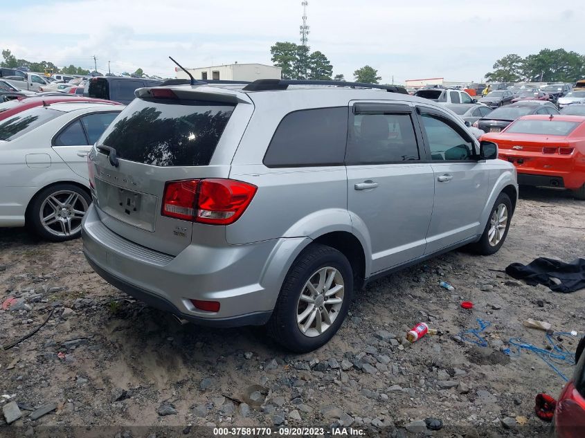 2014 DODGE JOURNEY SXT - 3C4PDCBG7ET211429