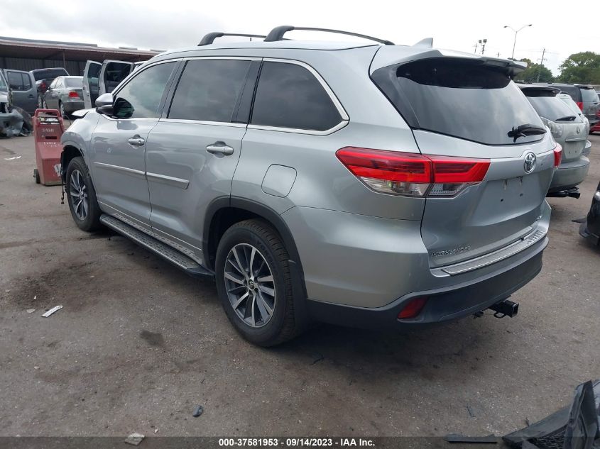 2017 TOYOTA HIGHLANDER SE/XLE - 5TDJZRFH5HS471162