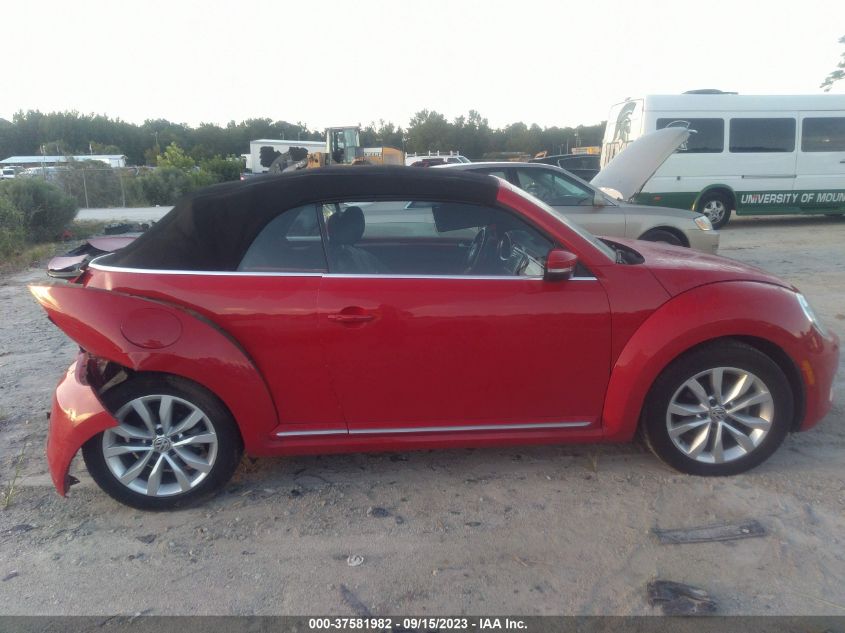 2013 VOLKSWAGEN BEETLE CONVERTIBLE 2.0L TDI 3VW6L7AT4DM816387