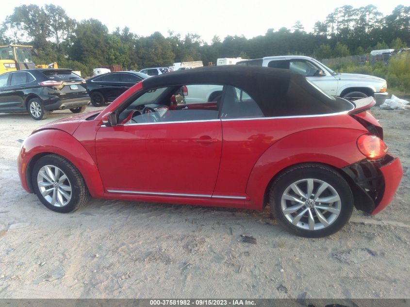 2013 VOLKSWAGEN BEETLE CONVERTIBLE 2.0L TDI 3VW6L7AT4DM816387