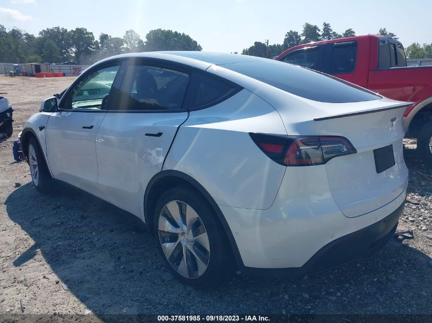 Auction sale of the 2022 TESLA MODEL Y , vin: 7SAYGDEE7NF418562, lot number: 37581985