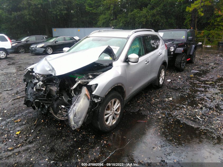 2015 NISSAN ROGUE SV - KNMAT2MV6FP580822