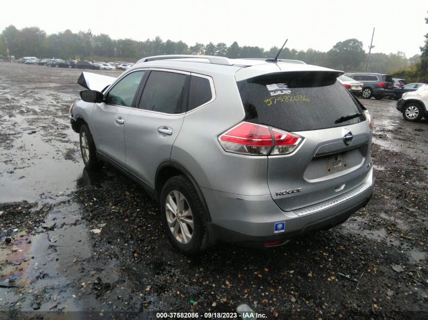 2015 NISSAN ROGUE SV - KNMAT2MV6FP580822