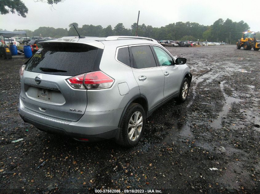 2015 NISSAN ROGUE SV - KNMAT2MV6FP580822