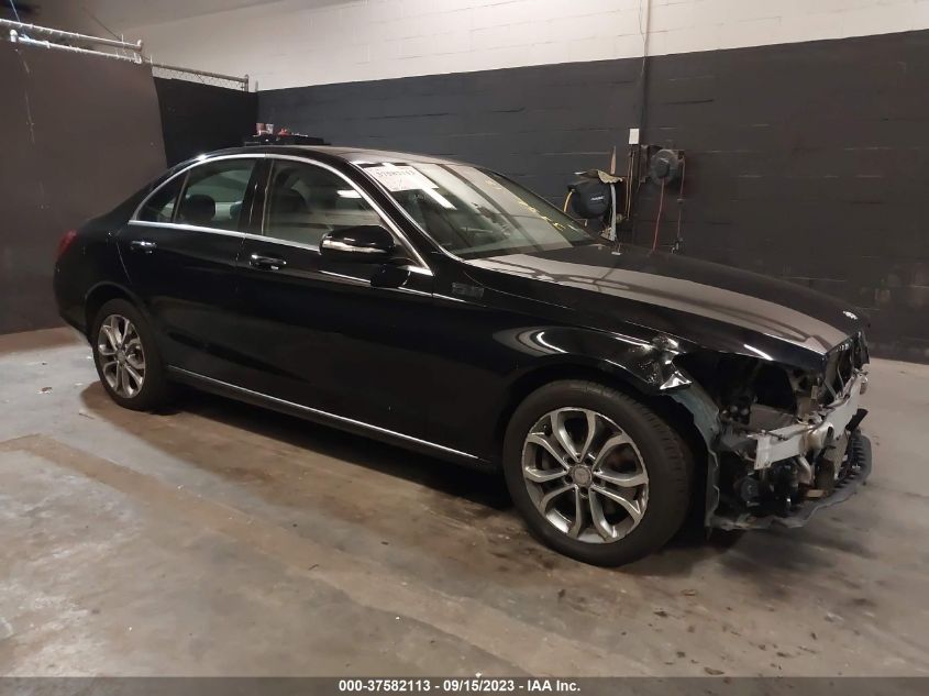 2015 MERCEDES-BENZ C 300 SPORT 4MATIC/LUXURY 4MATIC/4MATIC - 55SWF4KB3FU012537
