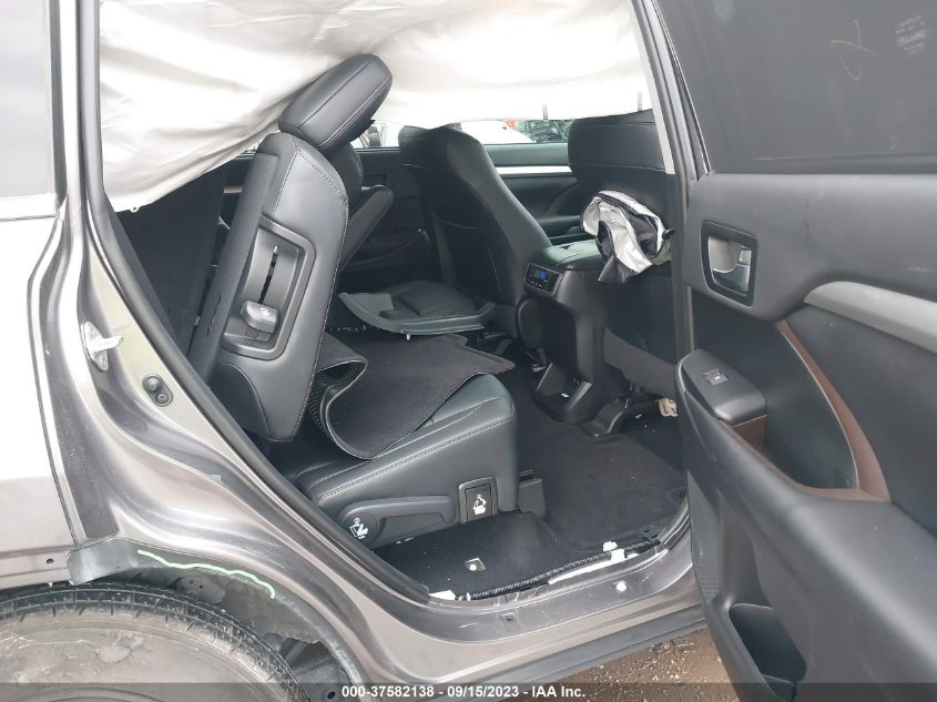 2019 TOYOTA HIGHLANDER XLE - 5TDKZRFH6KS572884