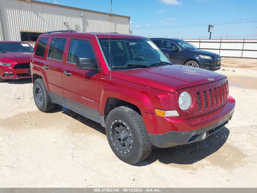 2014 JEEP PATRIOT SPORT - 1C4NJRBBXED862471