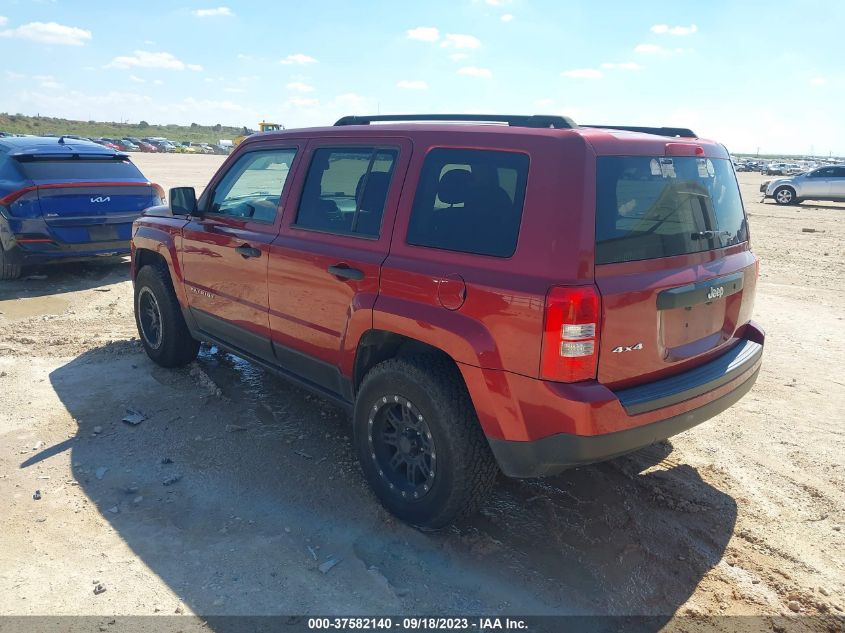 2014 JEEP PATRIOT SPORT - 1C4NJRBBXED862471