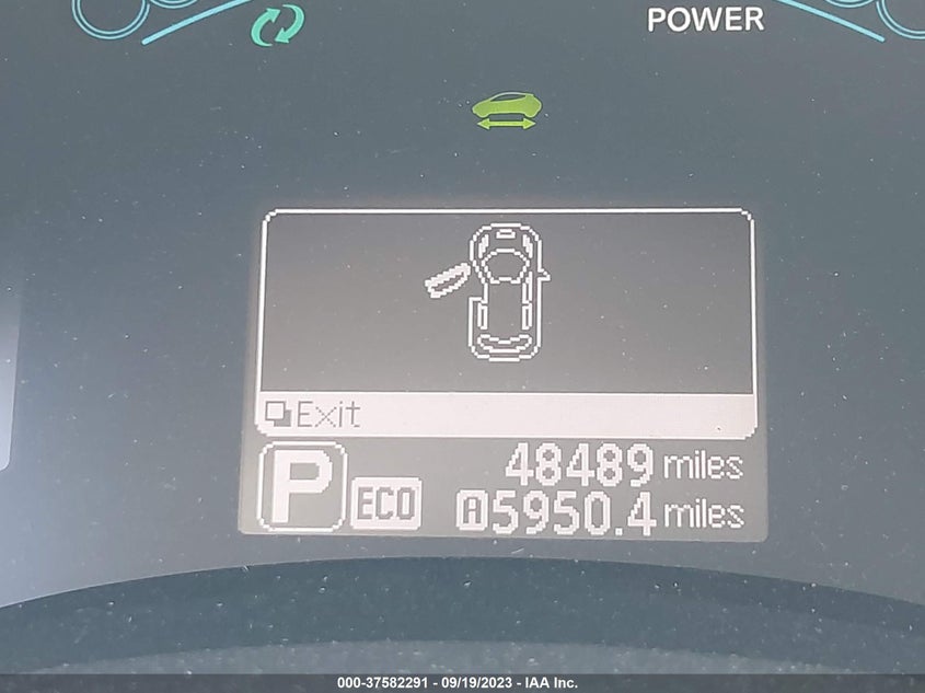 VIN 1N4BZ0CP1HC306633 2017 NISSAN LEAF SV