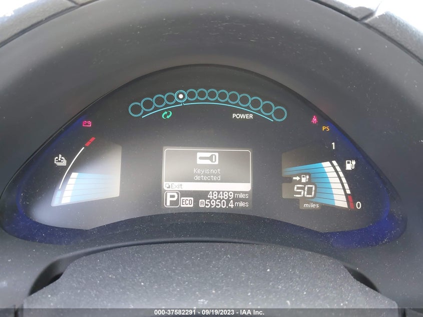 VIN 1N4BZ0CP1HC306633 2017 NISSAN LEAF SV