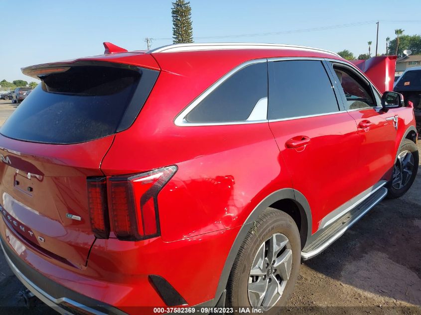 2022 KIA SORENTO HYBRID S KNDRG4LG2N5123506