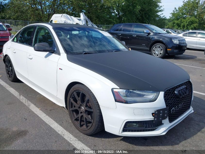 2014 AUDI A4 PREMIUM - WAUDFAFL1EN032034