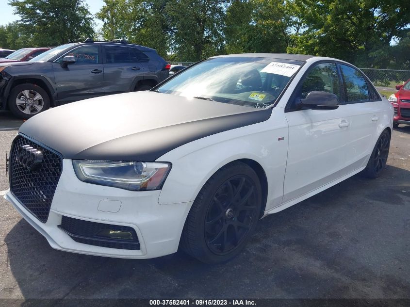 2014 AUDI A4 PREMIUM - WAUDFAFL1EN032034