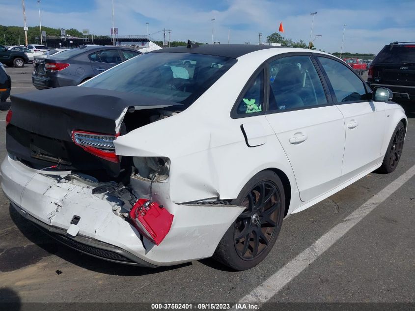 2014 AUDI A4 PREMIUM - WAUDFAFL1EN032034