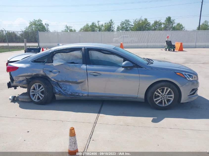 2015 HYUNDAI SONATA 2.4L SE - 5NPE24AF9FH136245