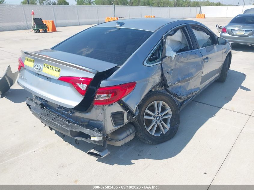 2015 HYUNDAI SONATA 2.4L SE - 5NPE24AF9FH136245