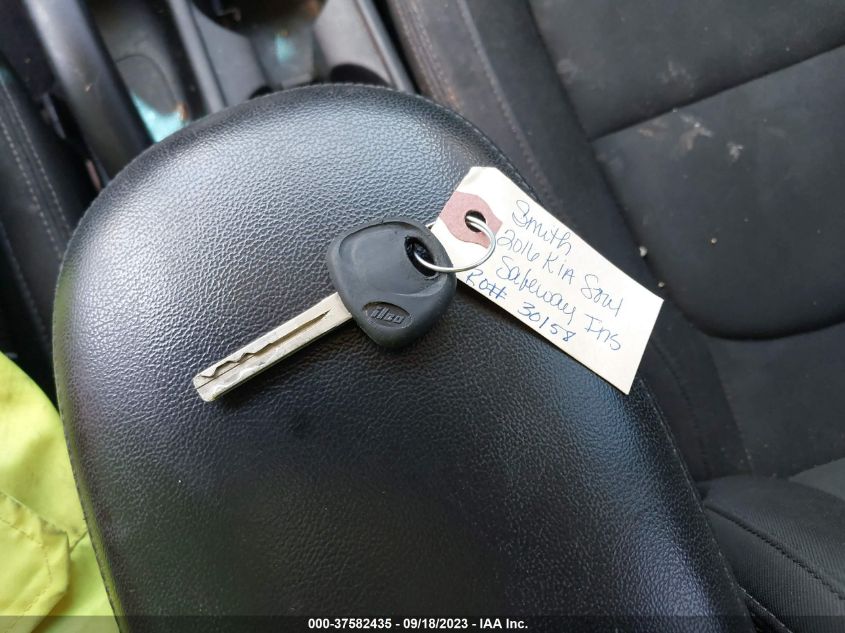 2016 KIA SOUL BASE - KNDJN2A27G7343990