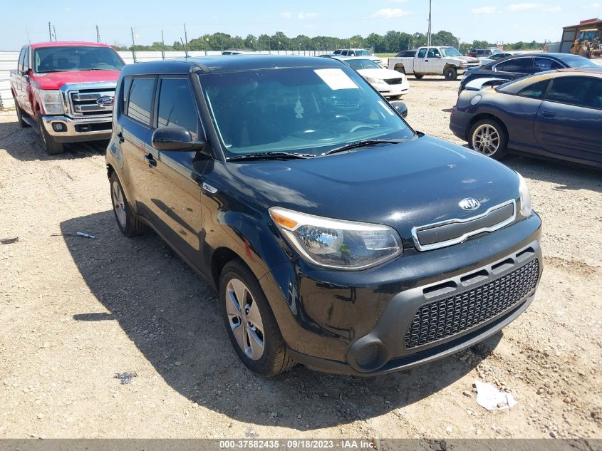 2016 KIA SOUL BASE - KNDJN2A27G7343990