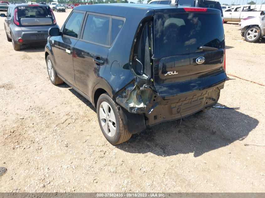 2016 KIA SOUL BASE - KNDJN2A27G7343990