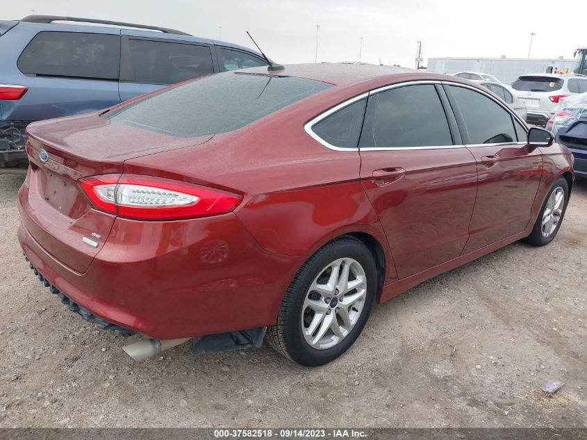 2014 FORD FUSION SE - 3FA6P0HD1ER203473