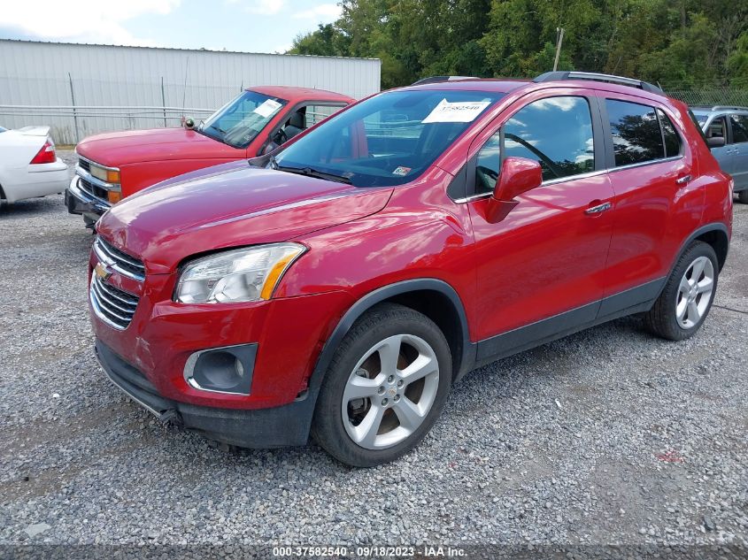 2015 CHEVROLET TRAX LTZ - KL7CJTSBXFB186506
