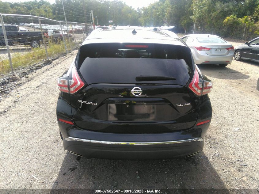 2015 NISSAN MURANO SL - 5N1AZ2MH6FN261159