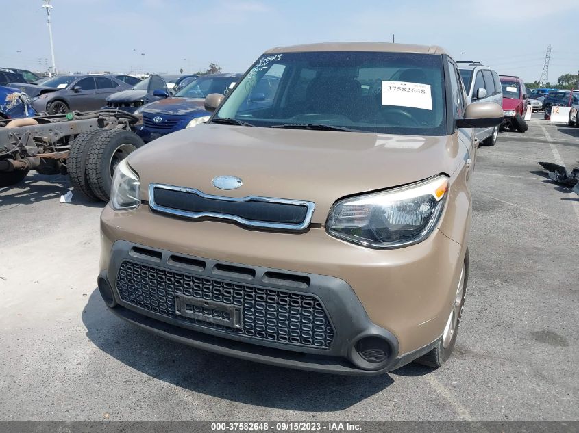 2014 KIA SOUL BASE - KNDJN2A22E7075301