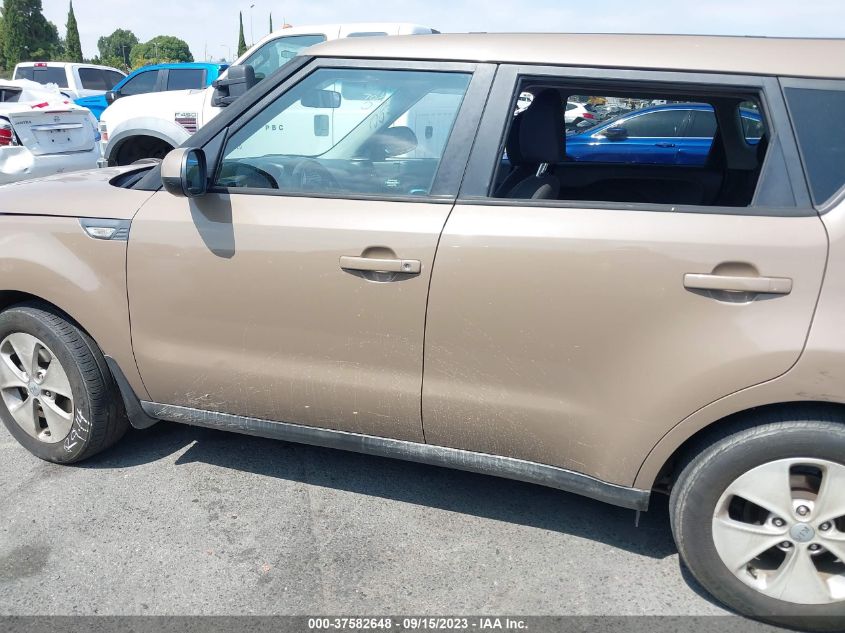 2014 KIA SOUL BASE - KNDJN2A22E7075301